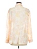 J.Jill Paisley Ivory Long Sleeve Blouse Size M - photo 2