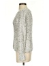 Massimo Dutti Tweed Silver Pullover Sweater Size XS - photo 5
