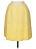 Prada 100% Cotton Solid Yellow Formal Skirt Size EU (IT) 42 / US 6 - photo 1