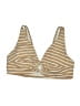 Unbranded Stripes Tan Swimsuit Top Size 2X - photo 1