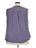 Torrid Purple Sleeveless Blouse Size 3X Plus (3) - photo 2