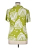 Diana Belle Tropical Green Short Sleeve Blouse Size XL - photo 2