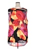 North Style 100% Polyester Orange Sleeveless Blouse Size 2X - photo 2