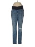 Gap Color Block Blue Jeans Size 8 - photo 1