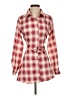 Unbranded 100% Polyester Plaid Red Casual Dress Size S - photo 1