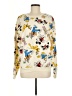 Disney Print Ivory Pullover Sweater Size 7 - 9 - photo 1