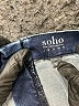 Soho Solid Blue Denim Skirt Size XL - photo 3