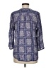 Akemi + Kin 100% Viscose Blue 3/4 Sleeve Blouse Size M - photo 2