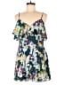 Guess 100% Polyester Floral Teal Romper Size M - photo 1
