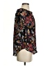 Stem & Vine Black 3/4 Sleeve Blouse Size S - photo 4