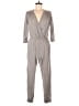 Assorted Brands Tweed Gray Jumpsuit Size L - photo 1