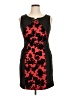 En Focus Graphic Black Cocktail Dress Size 14 (petite) - photo 1