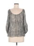 Dora Landa Gray 3/4 Sleeve Blouse Size 8 - photo 1