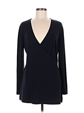 Anne Klein II Long Sleeve Top (view 1)