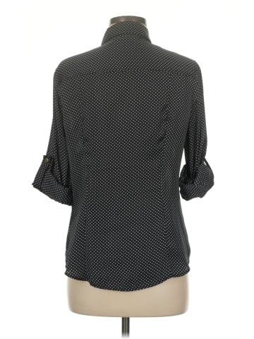 MICHAEL Michael Kors 3/4 Sleeve Button-Down Shirt (view 2)