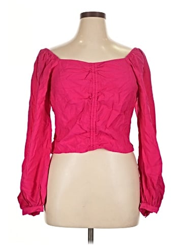 A New Day Long Sleeve Blouse (view 1)