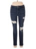 Old Navy Hearts Blue Jeans Size 12 - photo 1