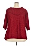 Assorted Brands Burgundy 3/4 Sleeve Top Size 3X - photo 2