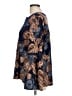 Unbranded Blue Long Sleeve Blouse Size L - photo 5