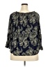 ACE Fashion 100% Polyester Blue 3/4 Sleeve Blouse Size 3X - photo 2