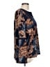 Unbranded Blue Long Sleeve Blouse Size L - photo 4