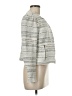 Ann Taylor LOFT Stripes Gray Jacket Size 6 - photo 4