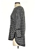 Max Studio Polka Dots Black 3/4 Sleeve Blouse Size S - photo 5
