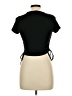 Shein Black Short Sleeve Turtleneck Size L - photo 2