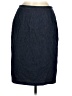 Escada 100% Baumwolle Solid Blue Denim Skirt Size M - photo 1