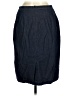 Escada 100% Baumwolle Solid Blue Denim Skirt Size M - photo 2