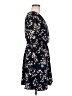 Collective Concepts 100% Polyester Print Black Casual Dress Size M (estimated) - photo 4