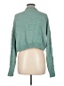Terranova 100% Polyester Green Turtleneck Sweater Size M - photo 2