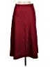 Unbranded Solid Burgundy Formal Skirt Size M - photo 1