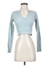 Xscape Blue Cardigan Size XS - photo 1