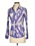 J.Crew Purple Long Sleeve Blouse Size 0 - photo 1