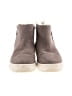 J/Slides 100% Leather Gray Ankle Boots Size 10 - photo 2