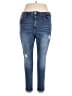 Aeropostale Hearts Blue Jeans Size 16 - photo 1