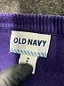 Old Navy Argyle Purple Pullover Sweater Size M - photo 7
