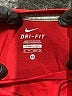 Nike 100% Polyester Burgundy Active T-Shirt Size XS (kids) - photo 3