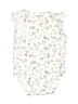Max Studio Floral Ivory Short Sleeve Onesie Size 3-6 mo - photo 1