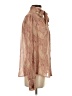 Paige 100% Silk Paisley Gold Brown Blouse Size S (estimated) - photo 4
