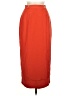 Unbranded 100% Silk Solid Red Silk Skirt Size 6 (petite) - photo 1