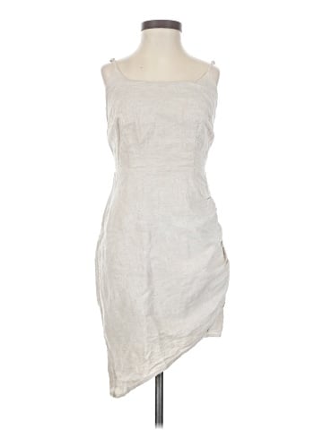 Flat White Cocktail Dress (view 1)