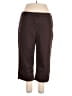 Rafaella Brown Casual Pants Size 16W - photo 1