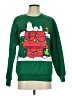 Peanuts Green Pullover Sweater Size XXS - photo 1