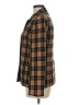 White Stag Plaid Brown Wool Blazer Size 6 - photo 5