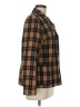 White Stag Plaid Brown Wool Blazer Size 6 - photo 4