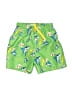 Kindly 100% Polyester Green Board Shorts Size 2T - photo 1