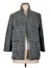 NANETTE Nanette Lepore Houndstooth Gray Coat Size XL - photo 1