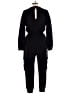 Express Solid Black Jumpsuit Size M - photo 2